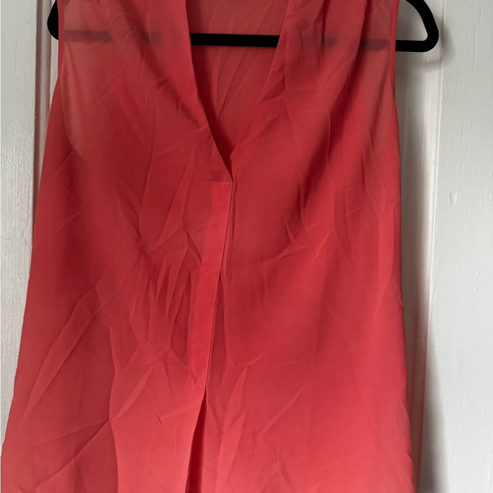 Rose & Olive Pink Sleeveless Blouse